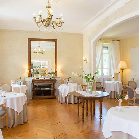 Отель Logis Restaurant Chateau Bellevue Казобон
