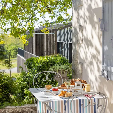 ホテル Logis Restaurant Chateau Bellevue Cazaubon
